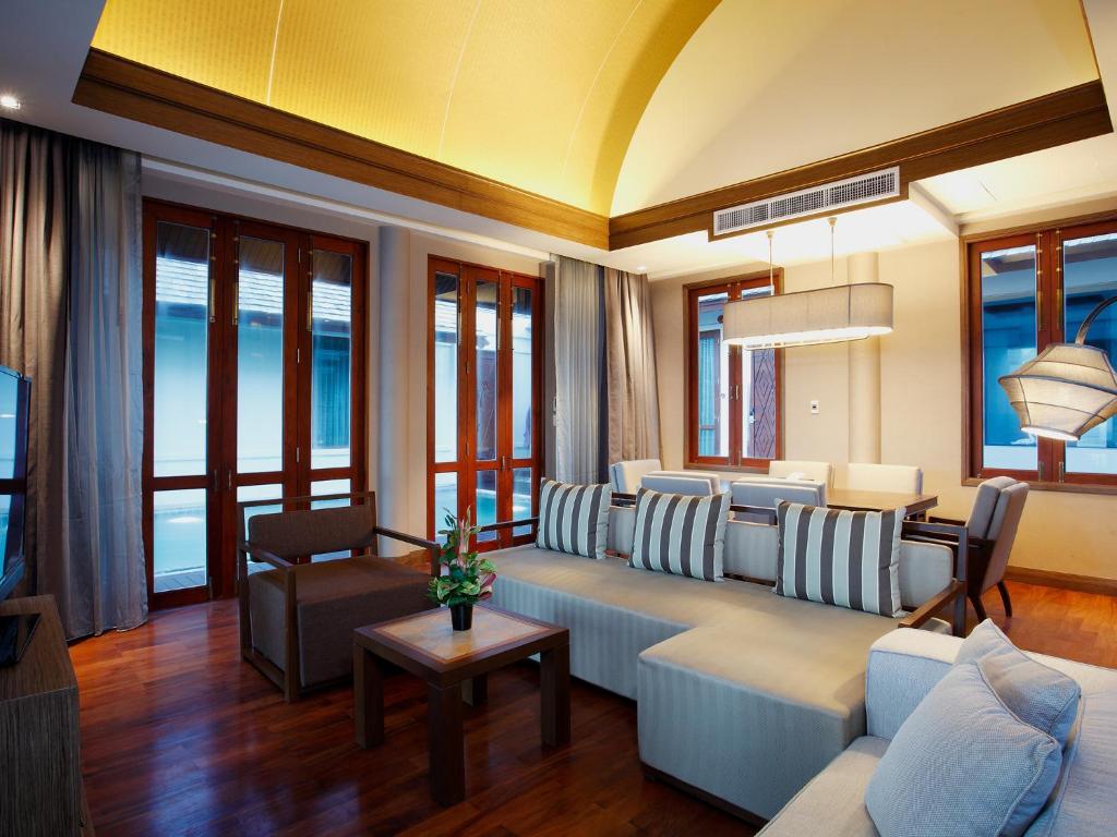 Villa mit 2 Schlafzimmern und eigenem Pool - am Strand